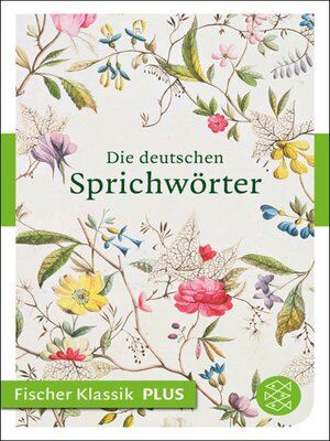 cover image of Die deutschen Sprichwörter